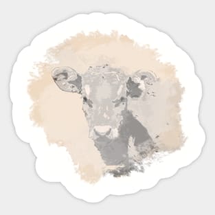 Cow Sticker